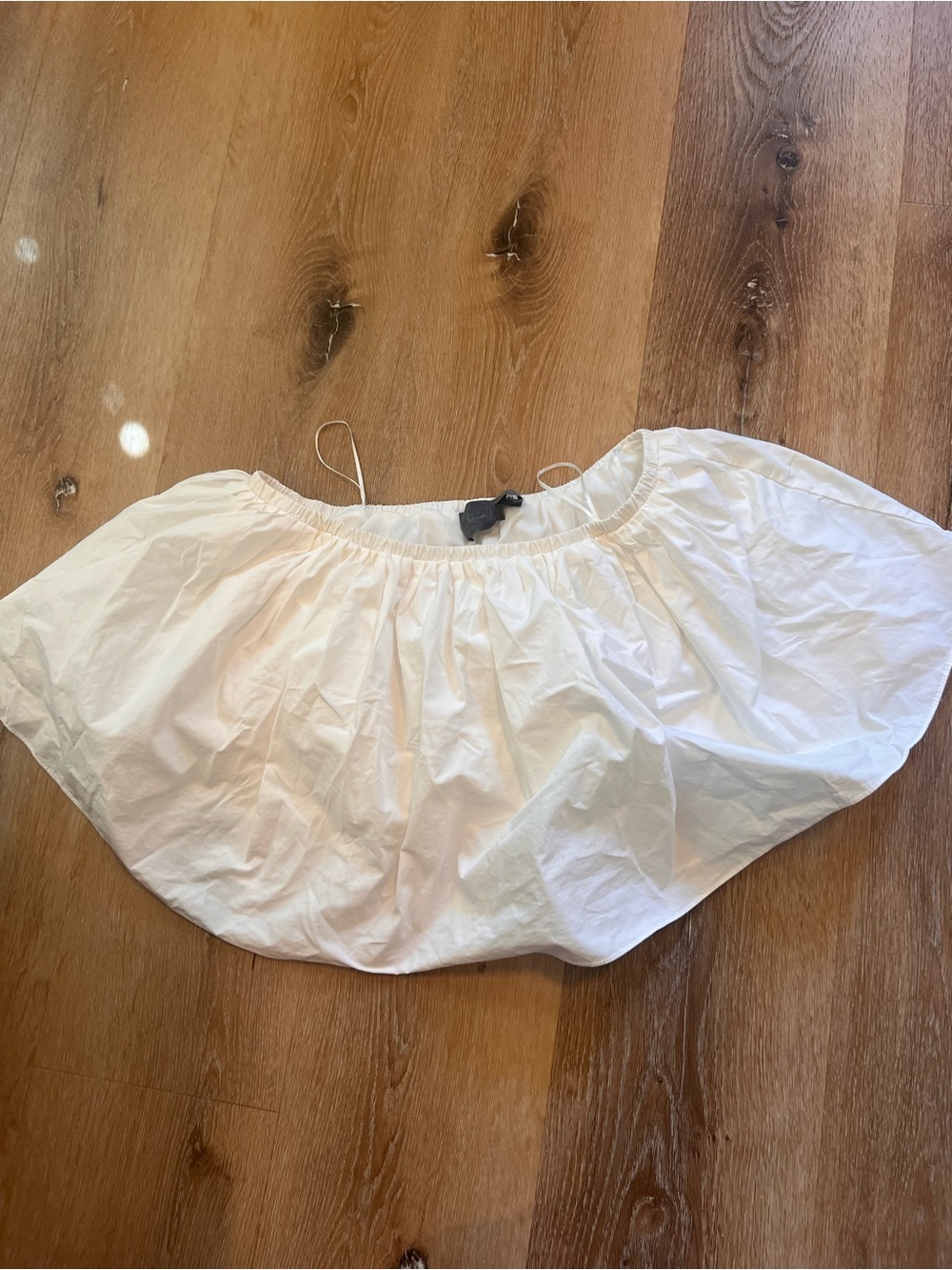 Sunday In Brooklyn adorable White Women's Strapless Dressy Top XS